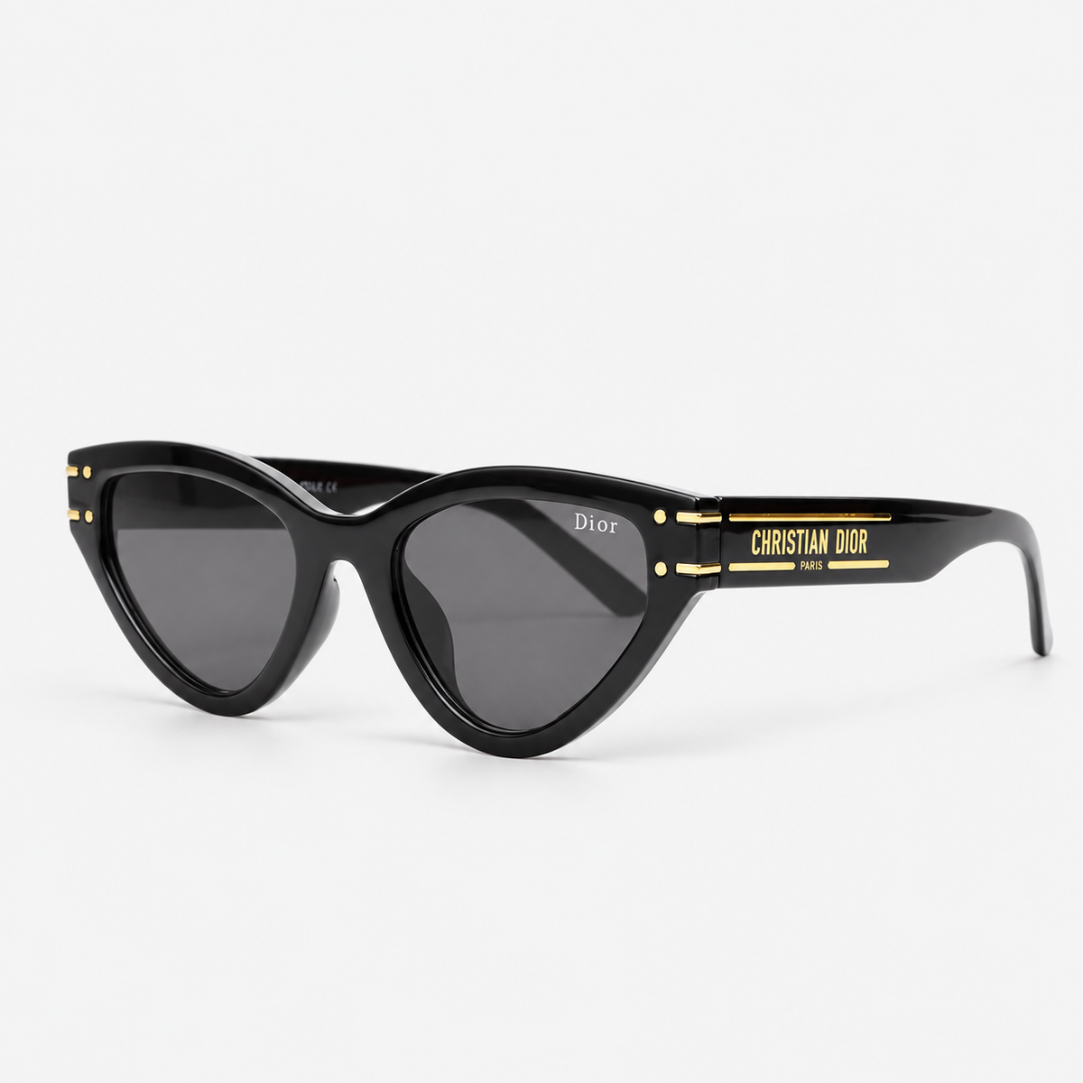 Black sunglasses — studio view