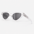 Crystal sunglasses — three-quarter view