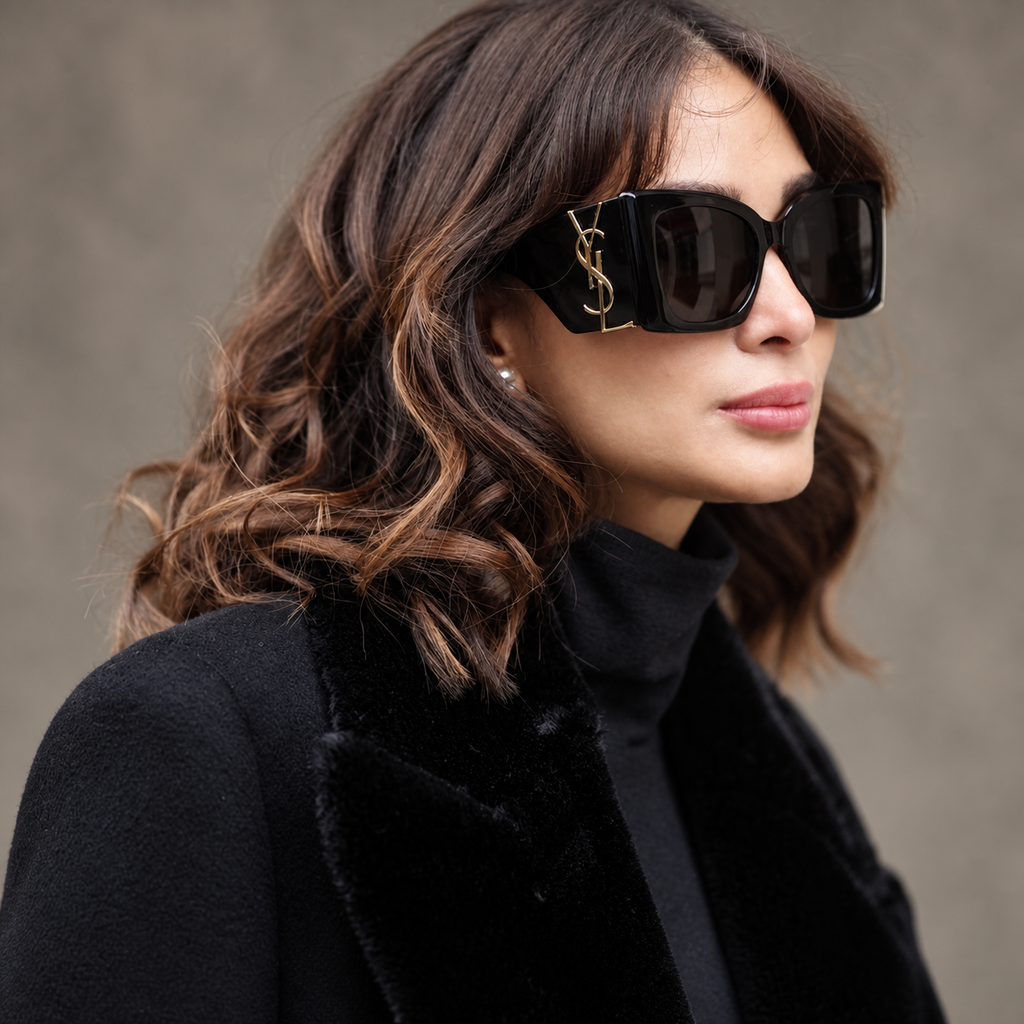 Saint Laurent Blaze SL Sunglasses — studio view 4