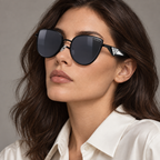 Prada Cat Eye Sunglasses — editorial portrait