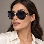 Luxury Polarized Designer Sunglasses for Women — editorial portrait