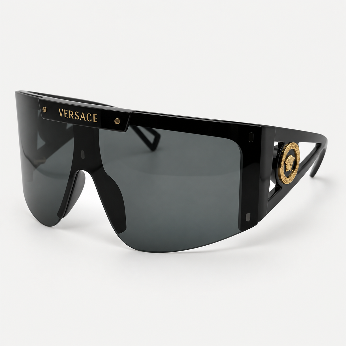 Versace Icon Shield Sunglasses — studio view 1