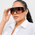 Versace Icon Shield Sunglasses — studio view 2