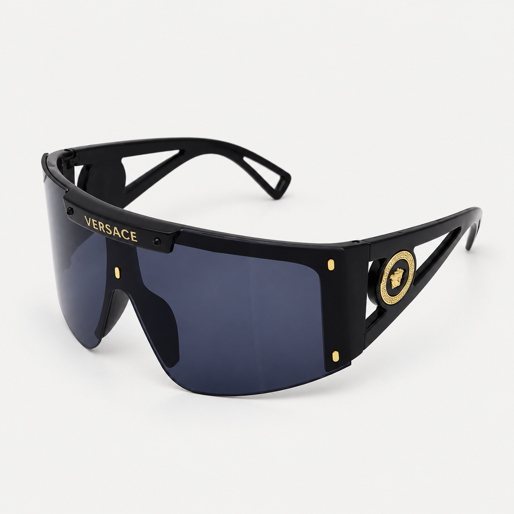 Versace Icon Shield Sunglasses — studio view 3