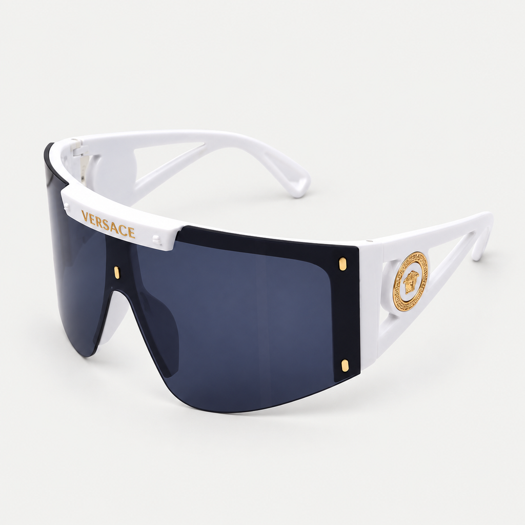 Versace Icon Shield Sunglasses — studio view 4