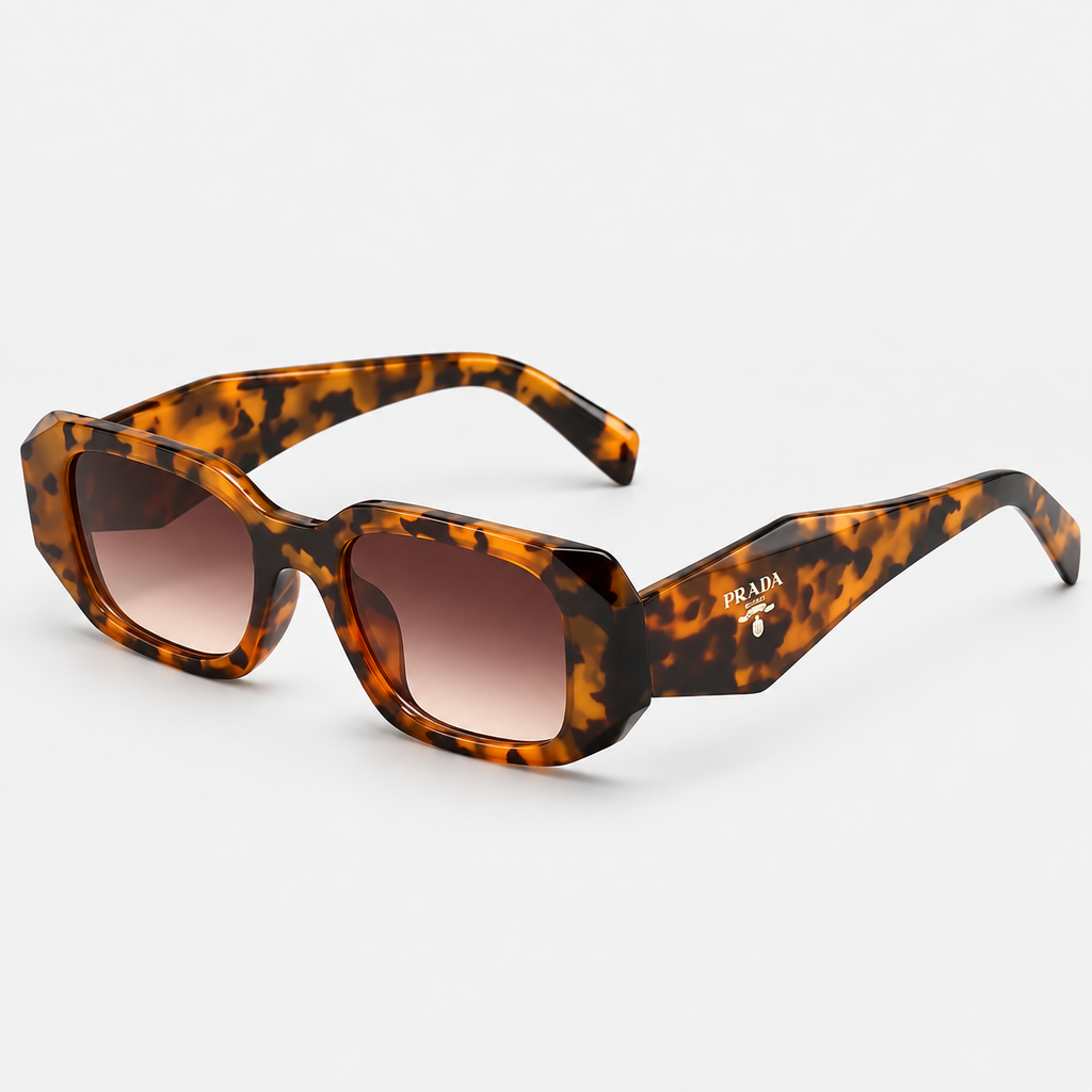 Prada Symbole Sunglasses — temple detail
