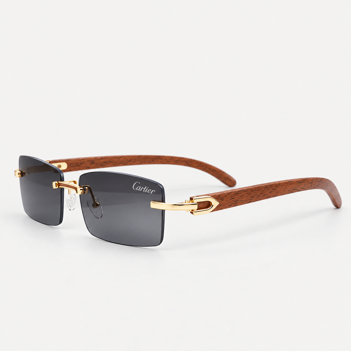 Cartier Square Sunglasses — studio view 2