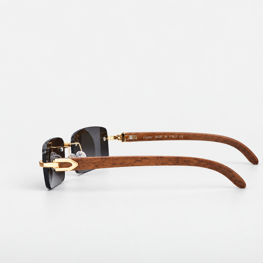 Cartier Square Sunglasses — studio view 3