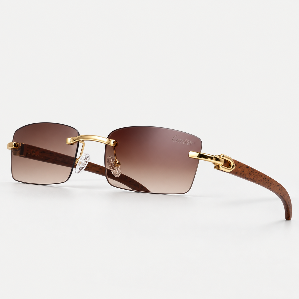 Cartier Square Sunglasses — studio view 4