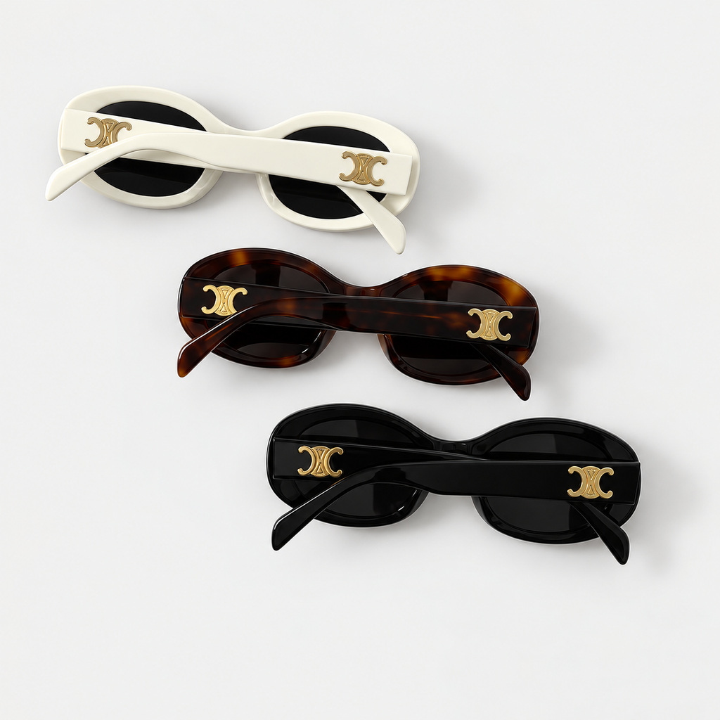 Celine Triomphe 40194 U 01A Sunglasses — studio view 4