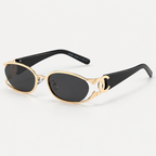 Chanel Logo Sunglasses — studio view 3