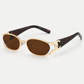 Chanel Logo Sunglasses — studio view 4