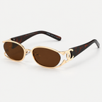 Chanel Logo Sunglasses — studio view 4