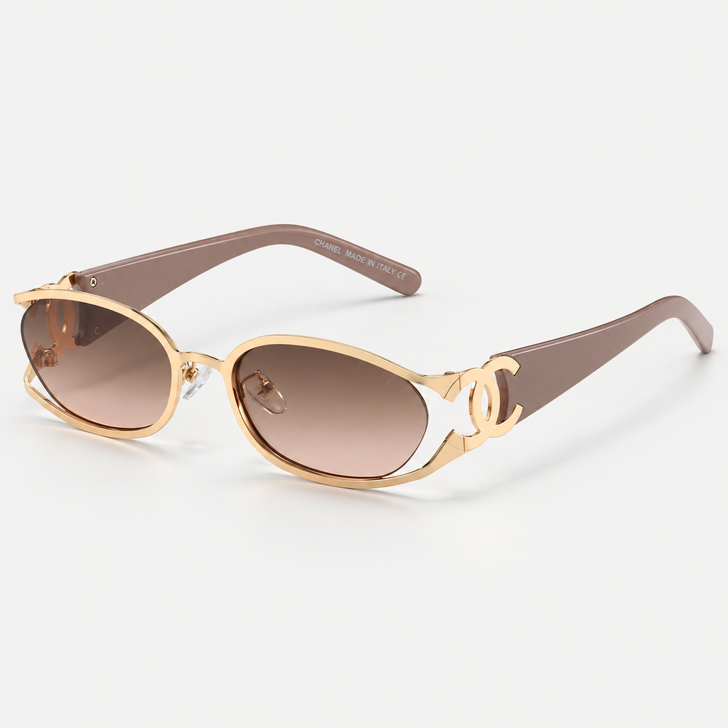 Chanel Logo Sunglasses — studio view 5