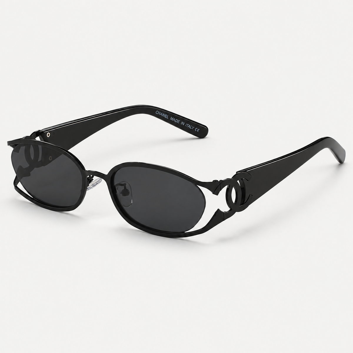 Chanel Logo Sunglasses — studio view 6