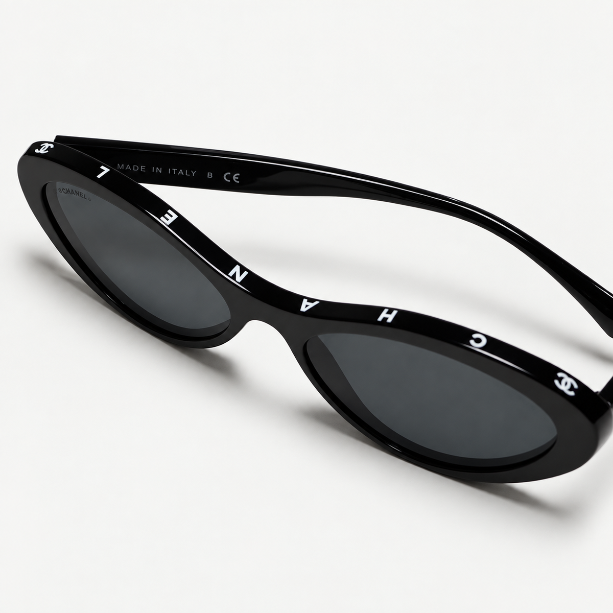 Chanel Cat Eye Sunglasses — studio view 3