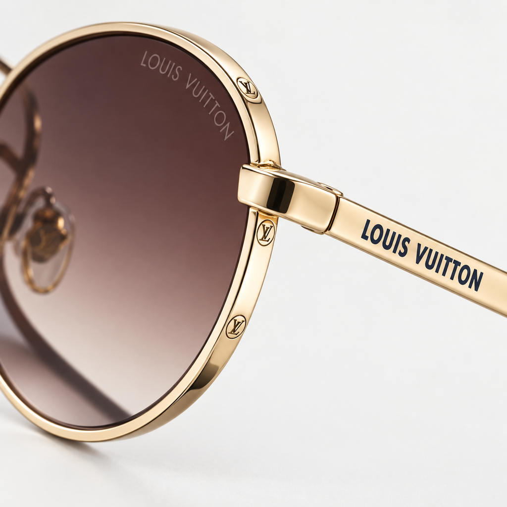 Louis Vuitton Classy Sunglasses — temple detail