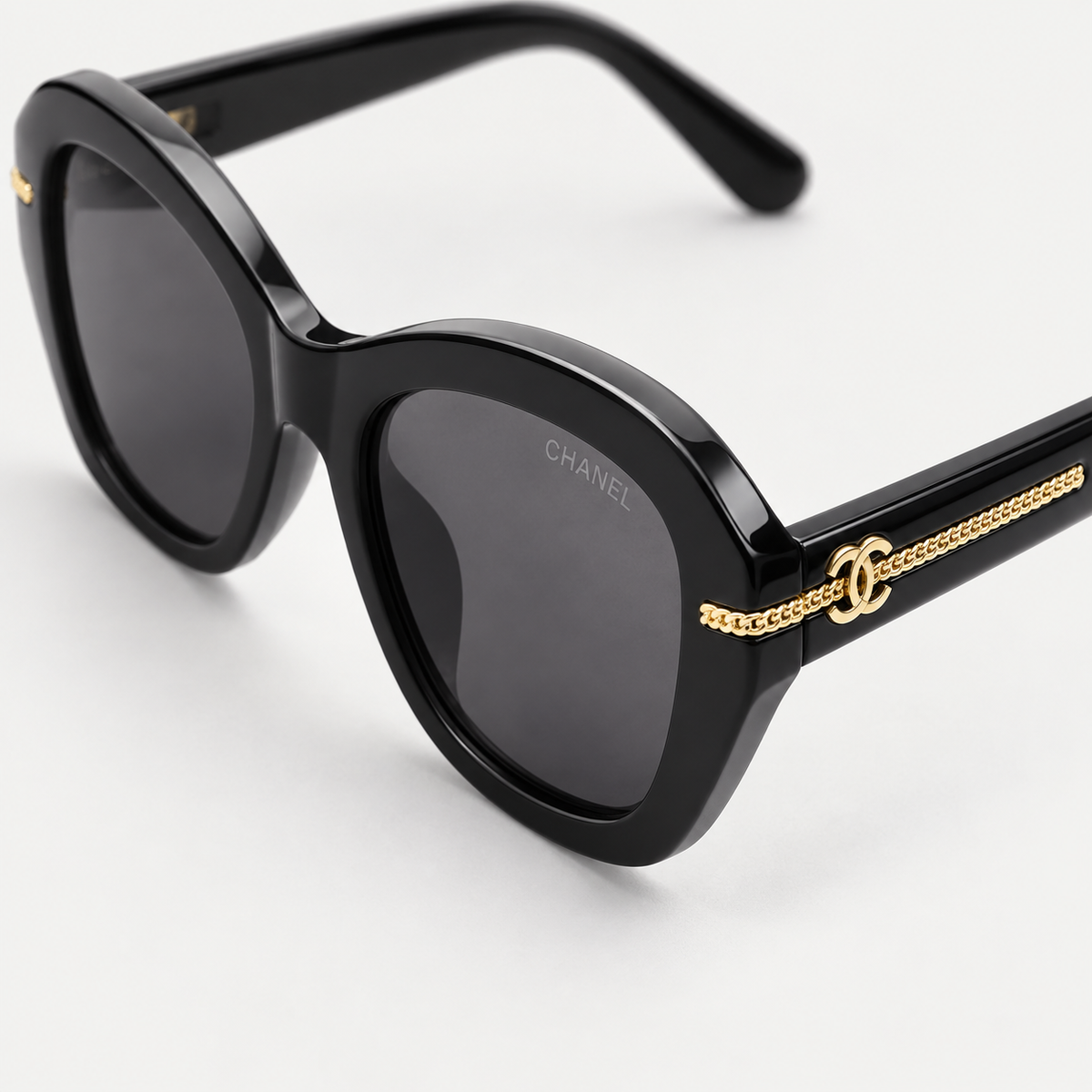 Chanel 7120 Sunglasses — temple detail